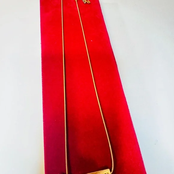 Dior Gold J'ADORE Pendant Necklace - Picture 12 of 15